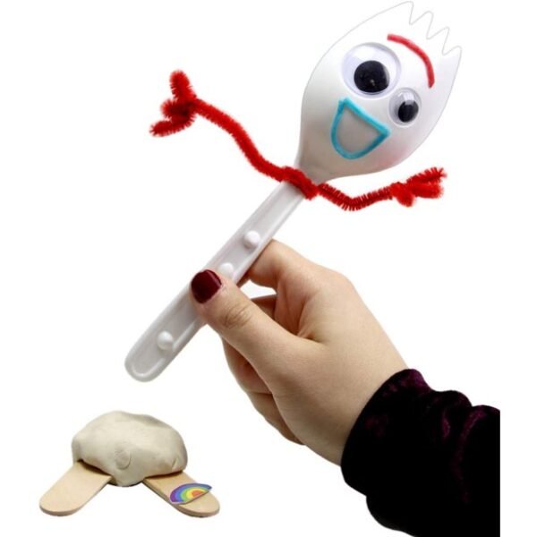 Toy Story 4 Craft Creativity Art Set: Make Your Own Forky and Other Characters, Gift for Kids, Ages 3+ - Image 2